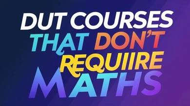 DUT courses that do not require maths or maths lit