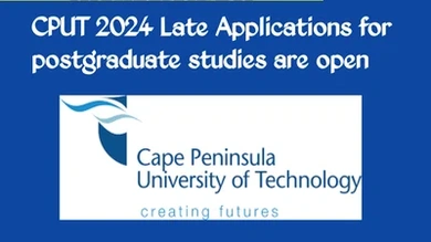 CPUT postgraduate late applications are now open for the 2024 academic year