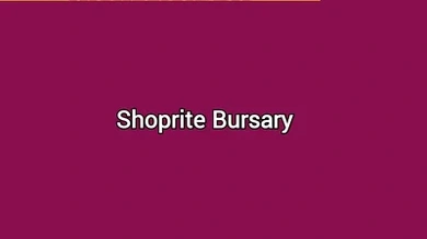 Shoprite Bursary