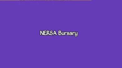 NERSA Bursary