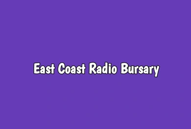 East Coast Radio Bursary