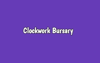 Clockwork Bursary