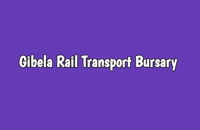 Gibela Rail Transport Bursary