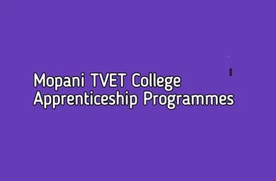Mopani TVET College Apprenticeship Programmes