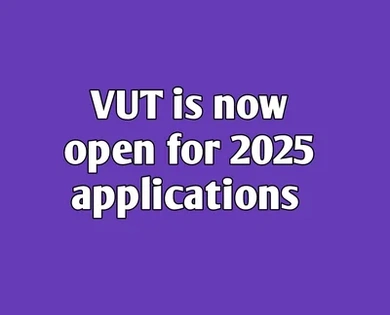 VUT is now open for 2025 applications