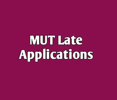 MUT NOW OPEN FOR LATE APPLICATIONS