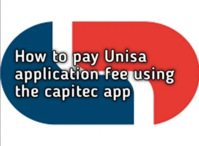 How to pay Unisa application fee using the capitec app