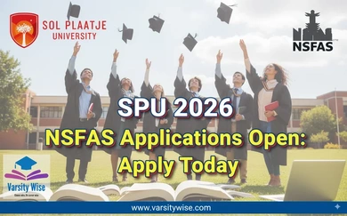 SPU 2026 NSFAS Applications Open: Apply Now