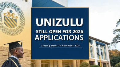 UNIZULU Still Open for 2026 Applications (Closing Date: 30 November 2025)