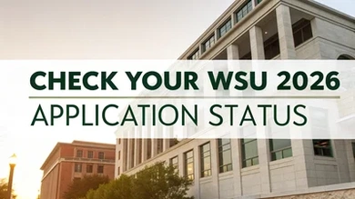 Check Your WSU 2026 Application Status