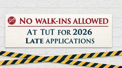 No Walk-Ins Allowed at TUT for 2026 Late Applications