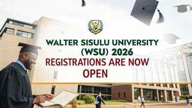 Walter Sisulu University (WSU) 2026 Registrations Are Now Open