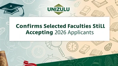 UNIZULU Confirms Selected Faculties Still Accepting 2026 Applicants