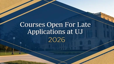 Courses Available at UJ for Late Applications 2026
