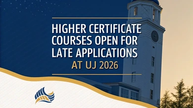 Higher Certificate Courses Open for Late Applications at UJ 2026