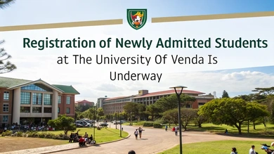 Registration of Newly Admitted Students at the University of Venda Is Underway