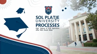 Sol Plaatje University Processes High Volume of 2026 Applications After Matric Results Release