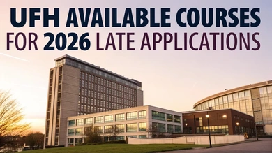 UFH Available Courses for 2026 Late Applications