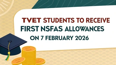 TVET Students to Receive First NSFAS Allowances on 7 February 2026