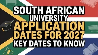 South African University Application Dates for 2027 - Key Dates to know