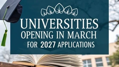 Universities Opening in March for 2027 Applications – Full Guide for Students