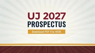 UJ 2027 Prospectus - Download PDF File Here