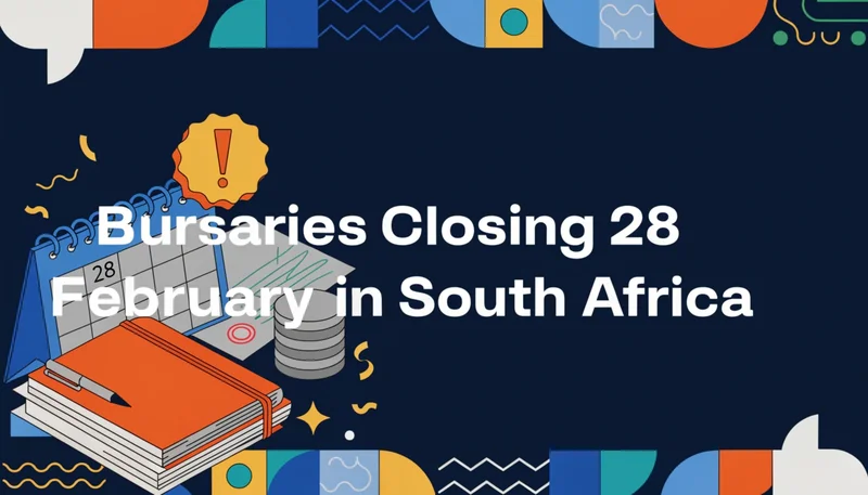 Bursaries Closing 28 February in South Africa