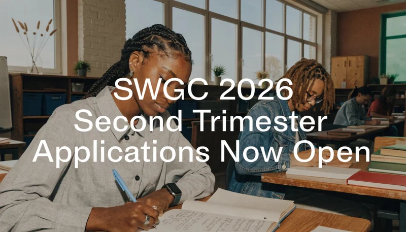SWGC 2026 Second Trimester Applications Now Open